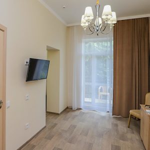 Холл в санатории Пятигорье в городе Пятигорске - фотография