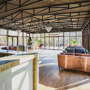 Холл в санатории Пятигорье в городе Пятигорске - фотография