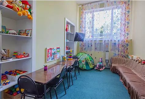 Детская комната в санатории Пятигорье в городе Пятигорске - фотография