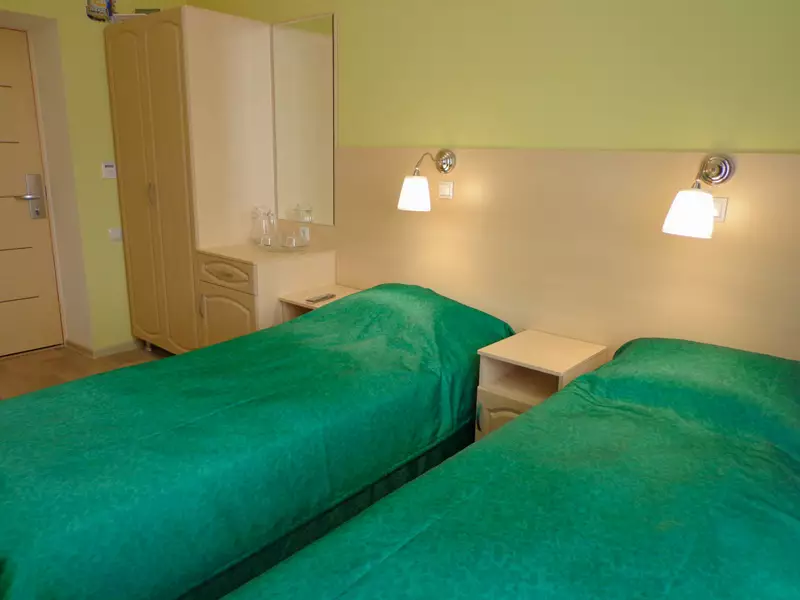 Двухместный номер Стандарт в санатории Пятигорье в городе Пятигорске - фотография