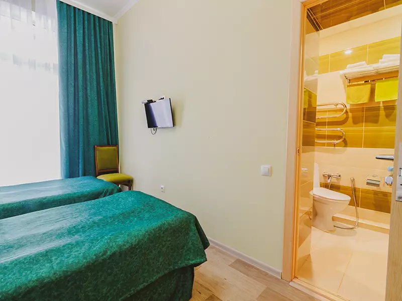 Семейный номер Стандарт в санатории Пятигорье в городе Пятигорске - фотография